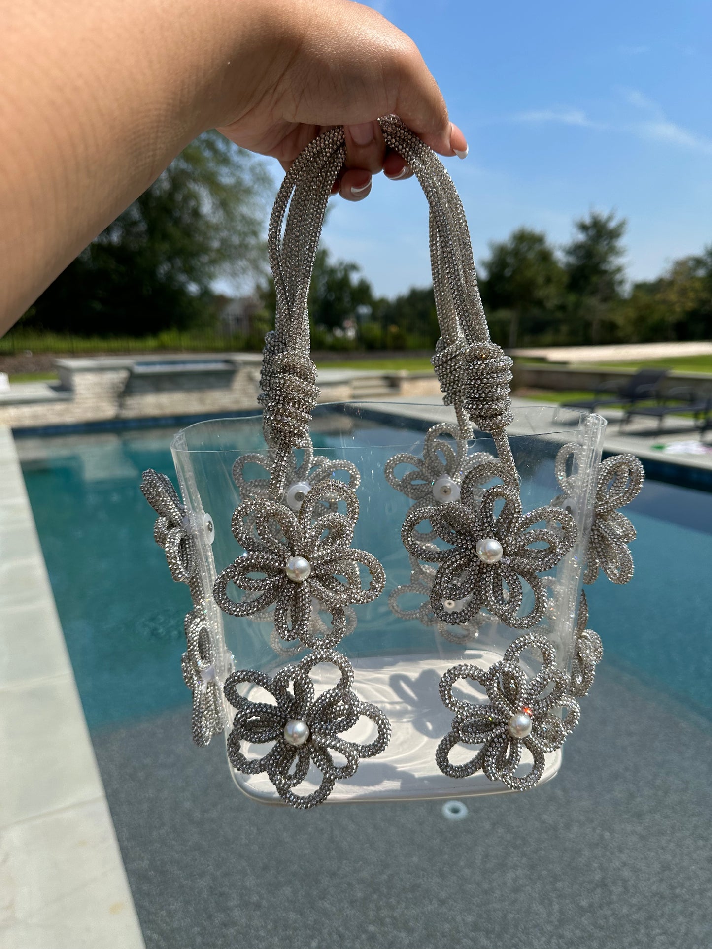 Diamonds & Pearls C- Thru Tote