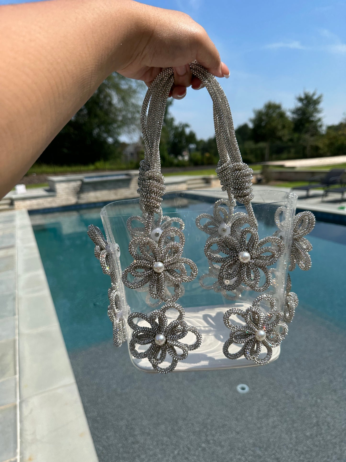 Diamonds & Pearls C- Thru Tote